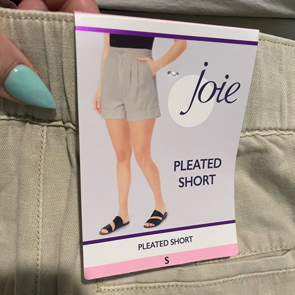 Joie Pleated Short - Picture 10 of 13